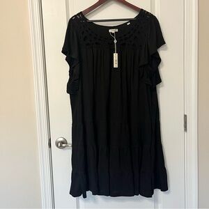NWT Max Studio Women's Dress Black Size 3X